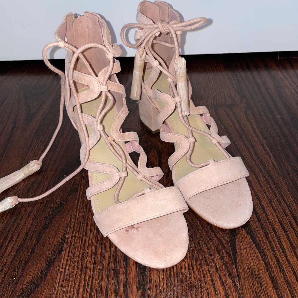 Marc Fisher Lace Up Heels